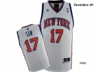 NBA jerseys knicks 17# LIN white