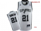 NBA jersey Spurs 21# duncan white