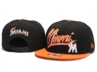 MLB Florida Marlin snapback-07