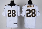 New Orleans Saints #28 white