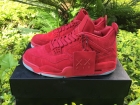 KAWS x Air Jordan 4 red super men-7032