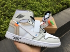 OFF-WHITE x Air Jordan 1“White”40.5---47.5 